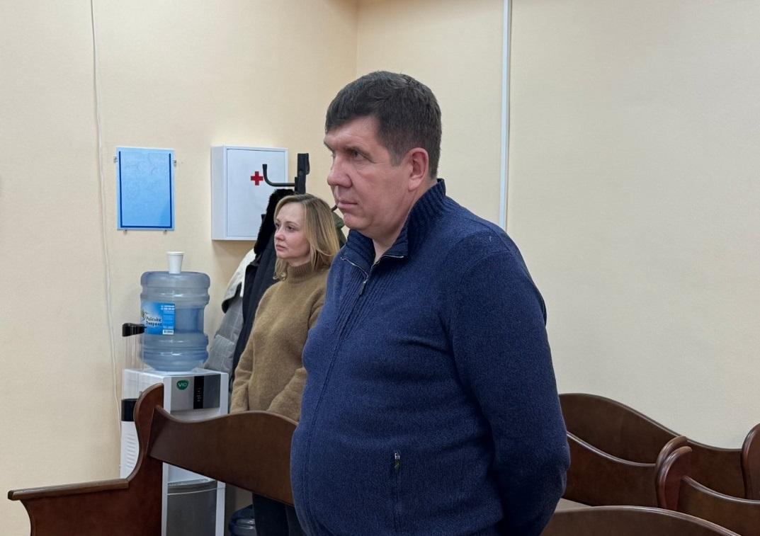  Anatolii Hunko during the delivery of the HACC Appeals Chamber judgment Photo credit: Bihus.info
