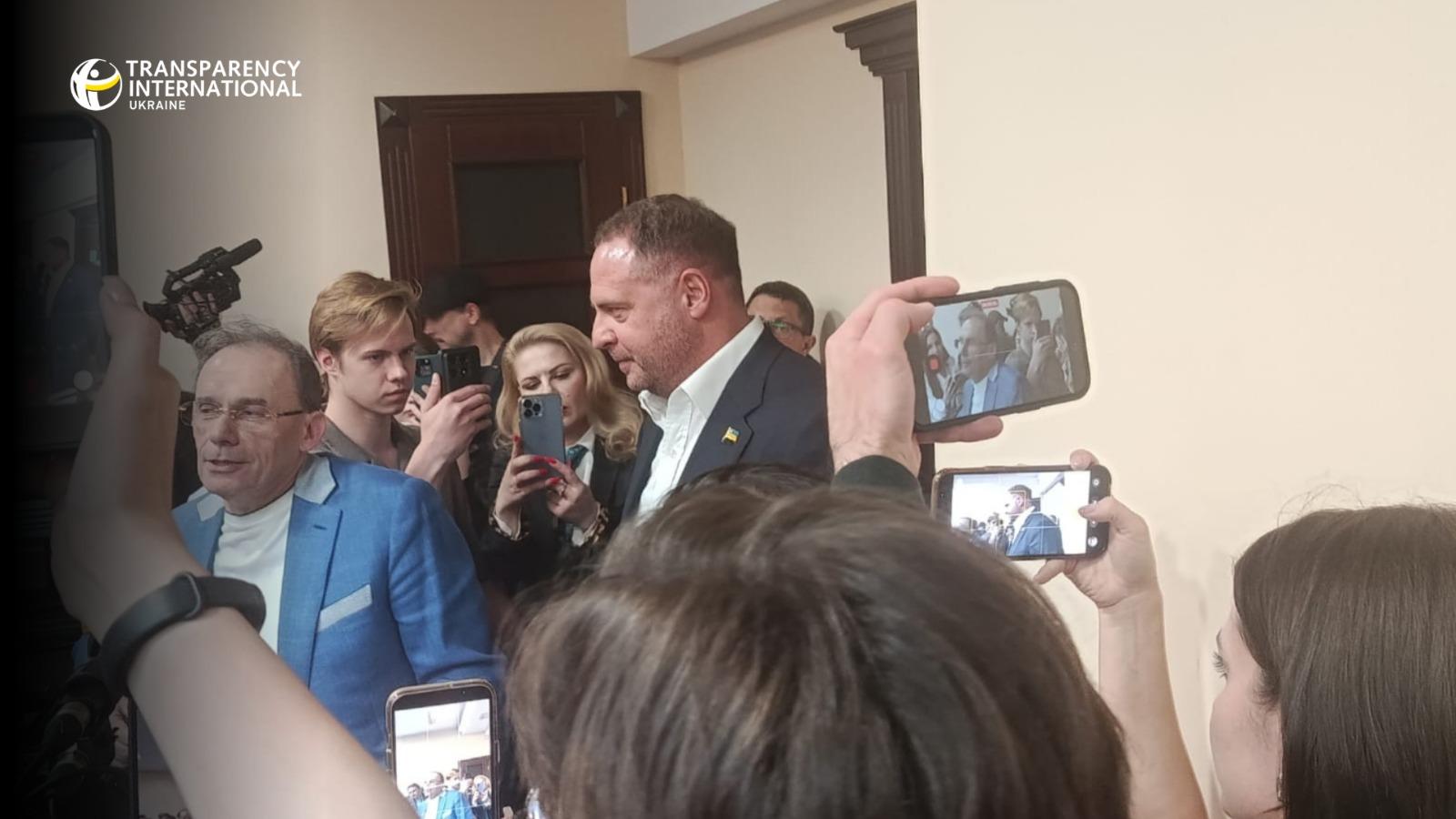 Справа маєтку «Династія»: перший день обрання запобіжки ексголові ОП Андрію Єрмаку