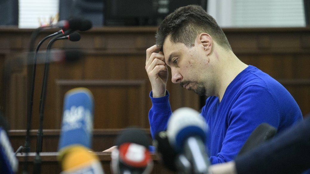 Kniaziev during the HACC trial. Source: Vladyslav Musiienko / Suspilne