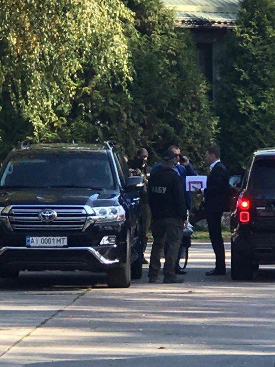НАБУ затримало Гладковського дорогою до Борисполя. Фото «Української правди»
