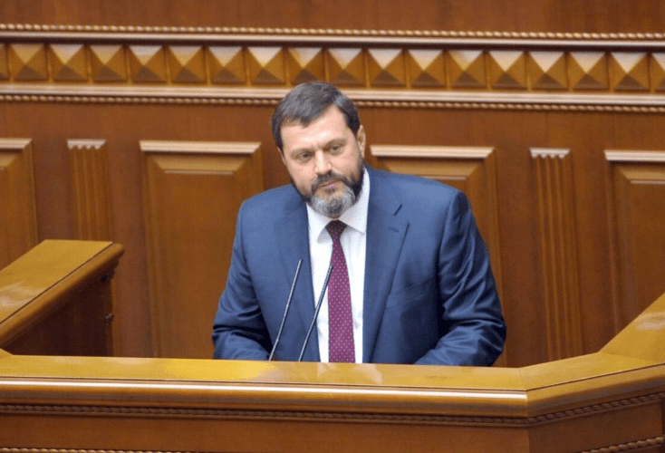Андрій Деркач на трибуні Верховної Ради