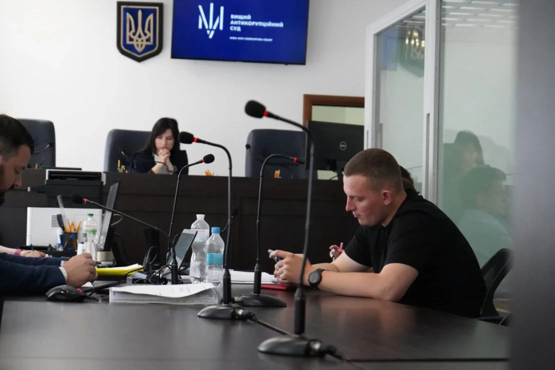 Носов у залі суду. Фото: «Судовий репортер»