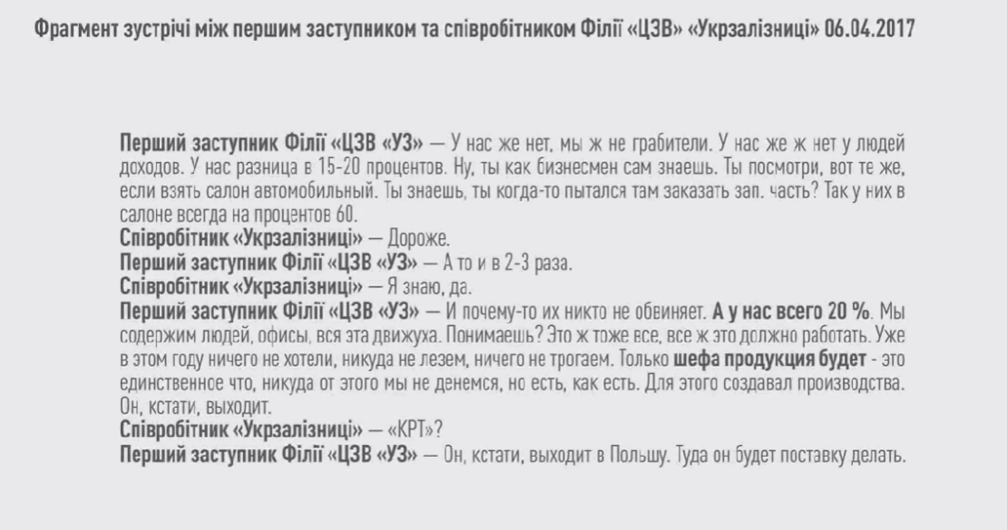 Матеріали НСРД, опубліковані на ютуб-каналі НАБУ