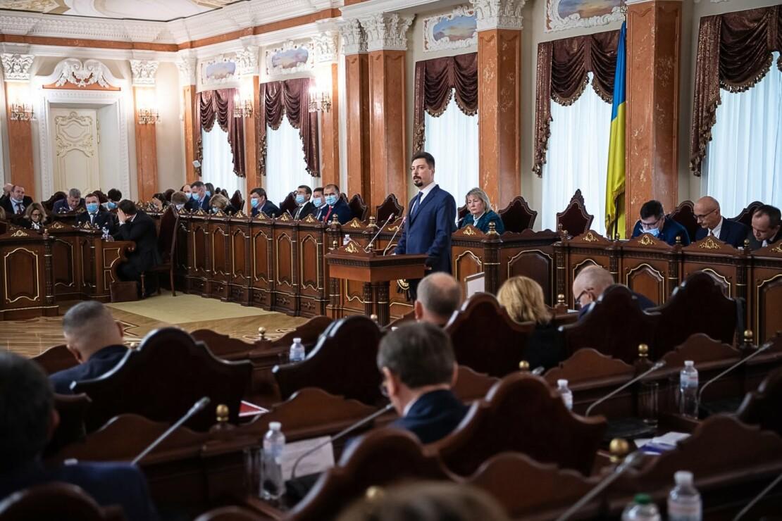 Vsevolod Kniaziev was elected head of the Supreme Court of Ukraine Source: Supreme Court Facebook page