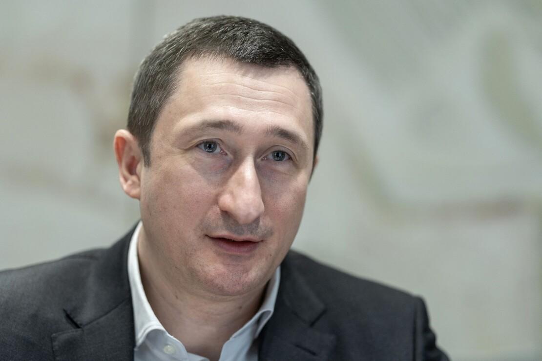 Oleksii Chernyshov at the HACC. Photo credit: Transparency International Ukraine