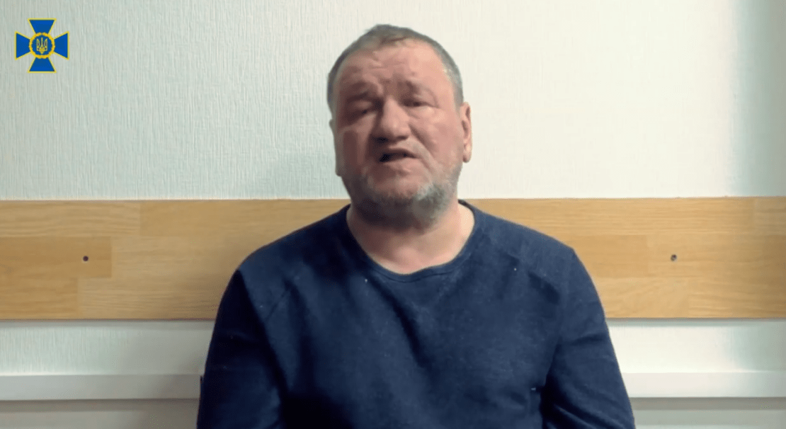 Ігор Колесніков. Скриншот із відео СБУ
