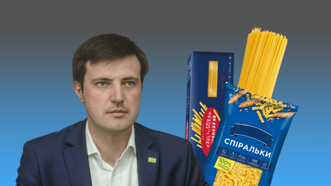 The “pasta” case involving former Deputy Minister of Agrarian Policy Taras Vysotskyi